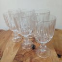 Ver imagem 4 de Kiit 6 Taças Vinho Água Home&co Lapidado Vidro 280ml 16x8x8cm Transparente