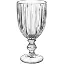 Ver imagem 1 de Kiit 6 Taças Vinho Água Home&co Lapidado Vidro 280ml 16x8x8cm Transparente