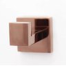 Cabide Quadrado Inox para Banheiro Rose Gold - 1