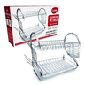 Secador de Louças Em Aço Inox com Porta Talheres Prata Pia - 2