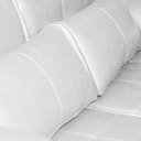 Ver imagem 6 de Sofá Decorativo Piece Bipartido Retrátil Sala de Estar 250cm Couro Branco G58 - Gran Belo