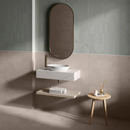 Bancada para Banheiro em Porcelanato 80x35 - 3