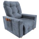Ver imagem 2 de Poltrona Reclinável do Papai & Mamãe Confort Cinza