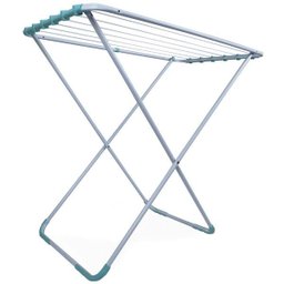 Varal de Chão Aço Lovely Azul Turquesa - 5