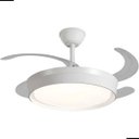 Ver imagem 1 de Ventilador de Teto Chase Branco Id618 com Led 36w Multicolor Dimerizável e Controle Remoto