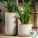 Ver imagem 6 de Vaso Fringe Cilíndrico 33 (37,5) Off-white Japi