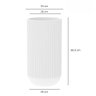 Vaso Fringe Cilíndrico 33 (37,5) Off-white Japi - 3