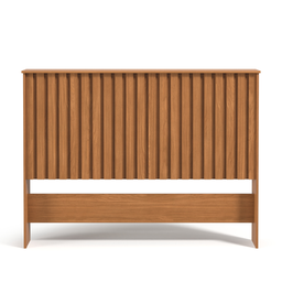 Cabeceira 1,60 Cama Casal Queen Painel Ripado Mdf Box Cores:nature - 1