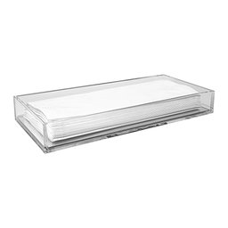 Bandeja Lavabo Acrílico Espelhada com 25 Toalhas Papel Luxo Centauri Acrílicos Bdle-25t - 2