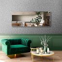 Ver imagem 3 de Espelho Grande Lapidado com Bisotê Retangular Decorativo 140x60cm