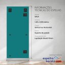 Ver imagem 4 de Espelho Grande Lapidado com Bisotê Retangular Decorativo 140x60cm
