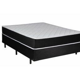 Colchão Queen Inovart Molas Ensacadas Suede Preto Florença - 1