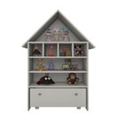 Ver imagem 6 de Estante Nina Casinha Organizadora Infantil Boneca c/ Nichos e Gaveta Queen BeeCommerce casinhaorgani