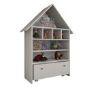 Ver imagem 5 de Estante Nina Casinha Organizadora Infantil Boneca c/ Nichos e Gaveta Queen BeeCommerce casinhaorgani