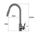 Ver mais imagens de Torneira Extensivel Gourmet Cozinha Pia Mesa Ducha Articulada Bancada Dois Jatos Monocomando Agua Qu