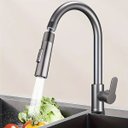 Ver imagem 6 de Torneira Extensivel Gourmet Cozinha Pia Mesa Ducha Articulada Bancada Dois Jatos Monocomando Agua Qu