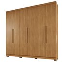 Ver imagem 1 de Guarda Roupa New Master 6 Portas 4 Gavetas 10 Prateleiras - Benetil