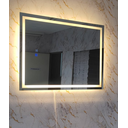 Ver imagem 3 de Espelho Led Banheiro Touch 3 Cores de Luz com Desembaçador Display Digital 80x60 Cm Bivolt:110/220v