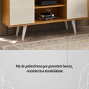 Ver imagem 7 de Rack Bancada 2 Portas Lisboa - Cinamomo/off White