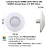 Luminária Piscina Super Led 9w 95mm Branco Abs - 4