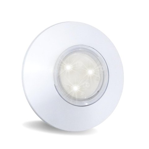 Luminária Piscina Super Led 9w 95mm Branco Abs