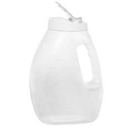 Jarra com Alça para Água 3,2l em Plástico com Tampa Branca - 1