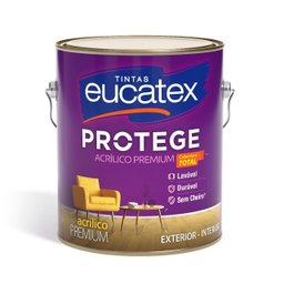 Tinta Protege Acrílico Fosco Premium Branco 800ml Eucatex - 1