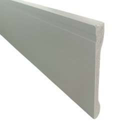 Rodapé Poliestireno Frisado Lev152 Santa Luzia - 2,4mx15cm - 1