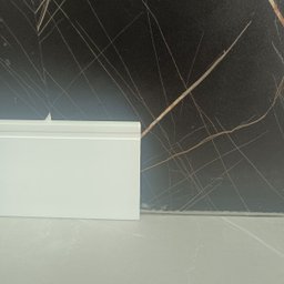 Rodapé Poliestireno Frisado Lev152 Santa Luzia - 2,4mx15cm - 7