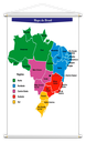 Ver imagem 2 de Mapa e Bandeiras Dos Estados do Brasil Kit 2 Banners 80x50cm