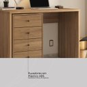 Ver imagem 5 de Mesa de Cabeceira 45 Cm 4 Gavetas com Rodizios - Presence:amendola Touch