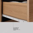 Ver imagem 6 de Mesa de Cabeceira 45 Cm 4 Gavetas com Rodizios - Presence:amendola Touch