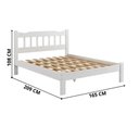 Ver imagem 2 de Cama de Casal Queen com Colchão Madeira Maciça Repleta