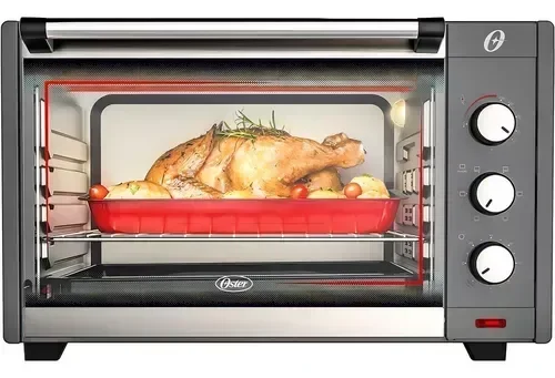 Ver imagem 5 de Forno Bancada Elétrico Oster Ofor455 45l Pretografite 220v