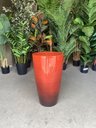 Ver imagem 7 de Vaso Grande para Planta para Decoração Sala Varanda Jardim Alto Brilho e Leve 54cm (liso/vermelho)