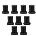 Ver imagem 1 de Kit 09 Und Acabamento de Registro Preto Encaixe Padrão Deca Docol 1.2 e 3.4 Docol