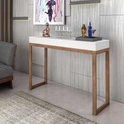 Aparador Mesa Cantinho do Café Decorativo Planalto 120 - Branco - 1