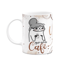 Ver imagem 1 de Caneca Flork Avós - Vovó que Ama Café - Branca 325ml