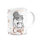 Ver imagem 2 de Caneca Flork Avós - Vovó que Ama Café - Branca 325ml