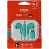 Fone de Ouvido Intra Auricular Usb-c e Microfone Tiny Verde Fn209 Oex - 2