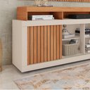 Ver imagem 5 de Conjunto Sala de Estar Painel Rack Life + Mesa Book Caemmun