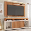 Ver imagem 2 de Conjunto Sala de Estar Painel Rack Life + Mesa Book Caemmun
