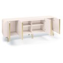 Ver imagem 4 de Buffet Saluti e Cristaleira Évora Off White – Hb Móveis