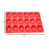 Forma De Silicone Para Biscoitos Concha Mini Madeleine Carol - 3