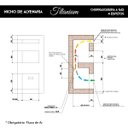 Ver imagem 4 de Churrasqueira a Gás de Embutir 4 Espetos Glp 127v Titanium Preto