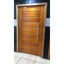 Ver imagem 2 de Porta Pivotante de Madeira Maciça 2,15 (a) X 0,97 (l) Modelo Bbb