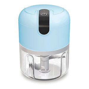 Processador Portátil de Alimentos Azul 280ml Usb 3 Lâminas