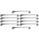Ver imagem 1 de Barra Alça Apoio 50cm Kit 10 Uni Suporte Anti Queda Idoso Gestante Cadeirante Acessibilidade Pcd Seg