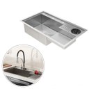 Ver imagem 1 de Cuba Cozinha Gourmet Veneza Aço Inox 304 Lava Copos Goldenx