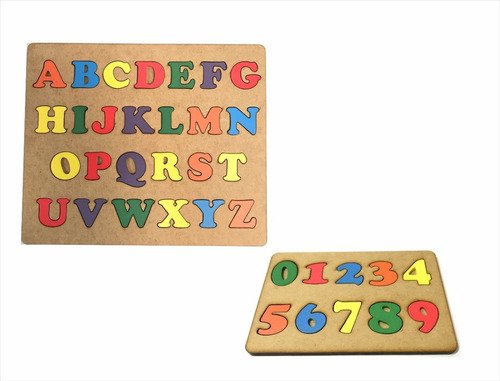 Jogo Educativo Infantil Alfabeto e Número Brinquedos Inteligente - MX ESPAÇO DA MAGICA - 1
